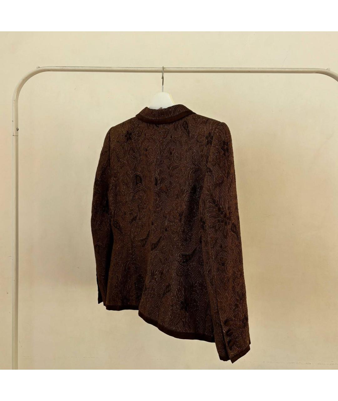 ESCADA Коричневый жакет/пиджак, фото 3