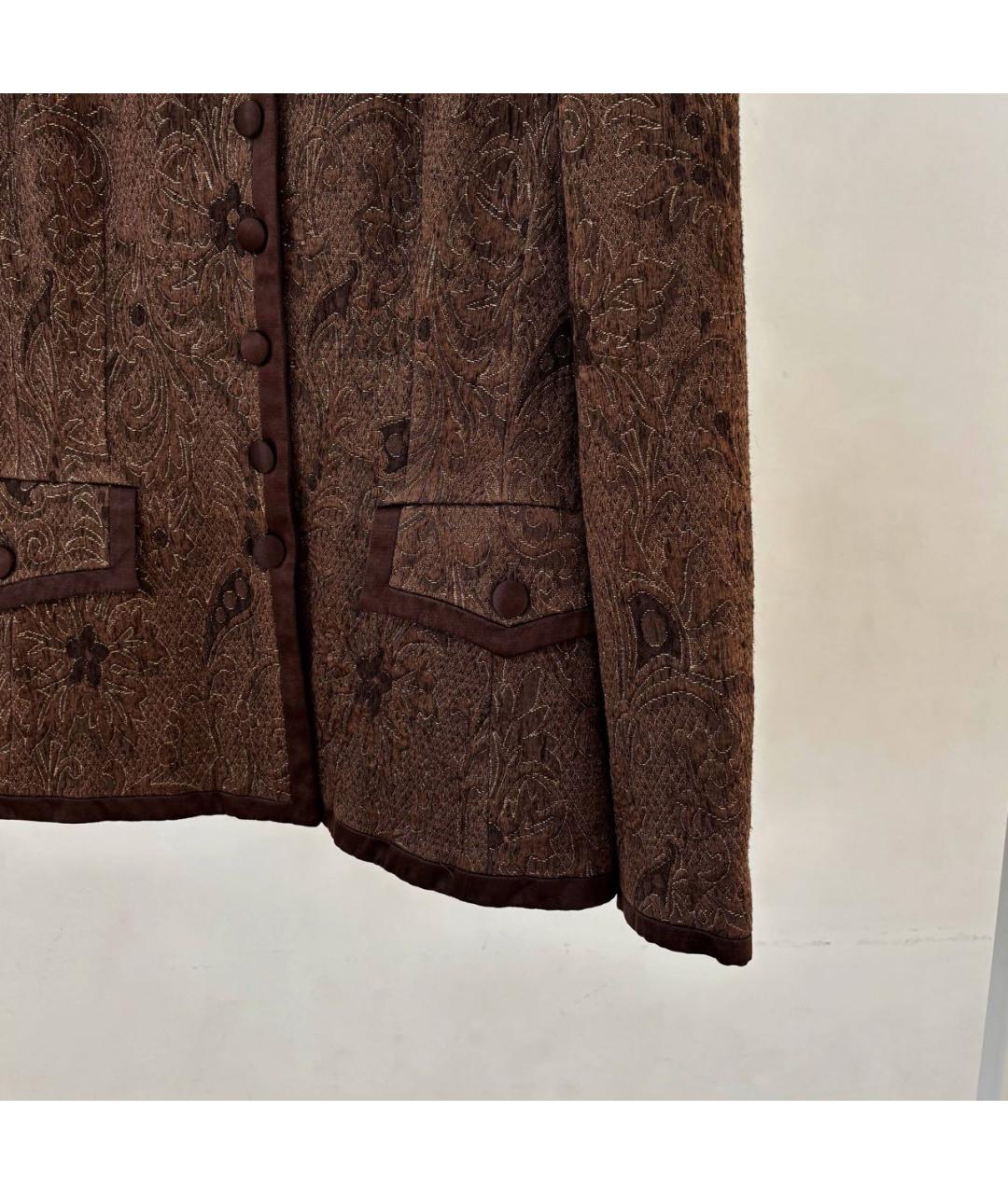 ESCADA Коричневый жакет/пиджак, фото 4