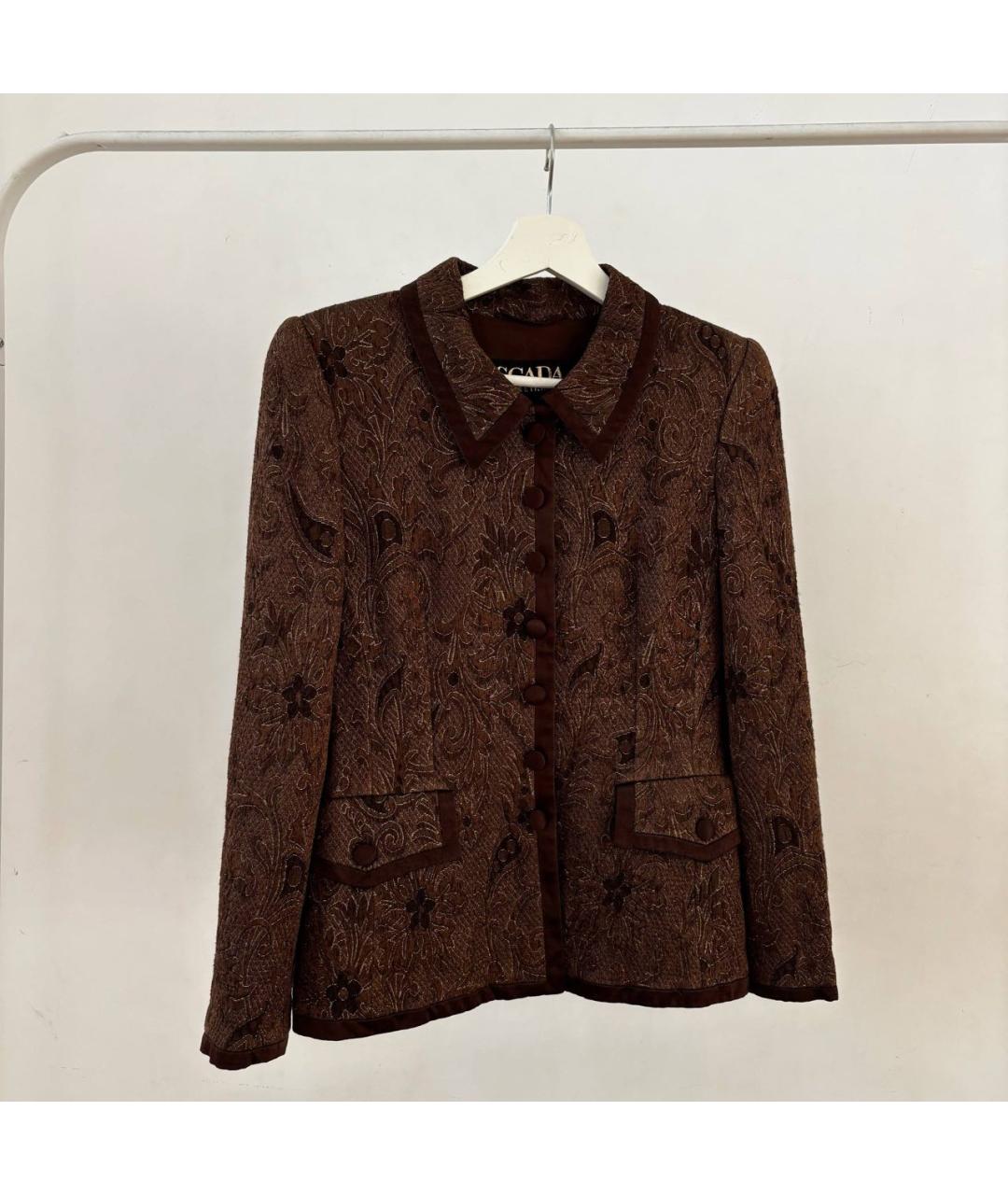 ESCADA Коричневый жакет/пиджак, фото 7