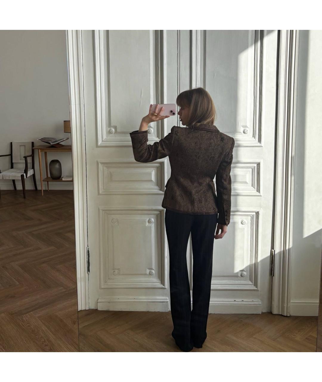 ESCADA Коричневый жакет/пиджак, фото 6