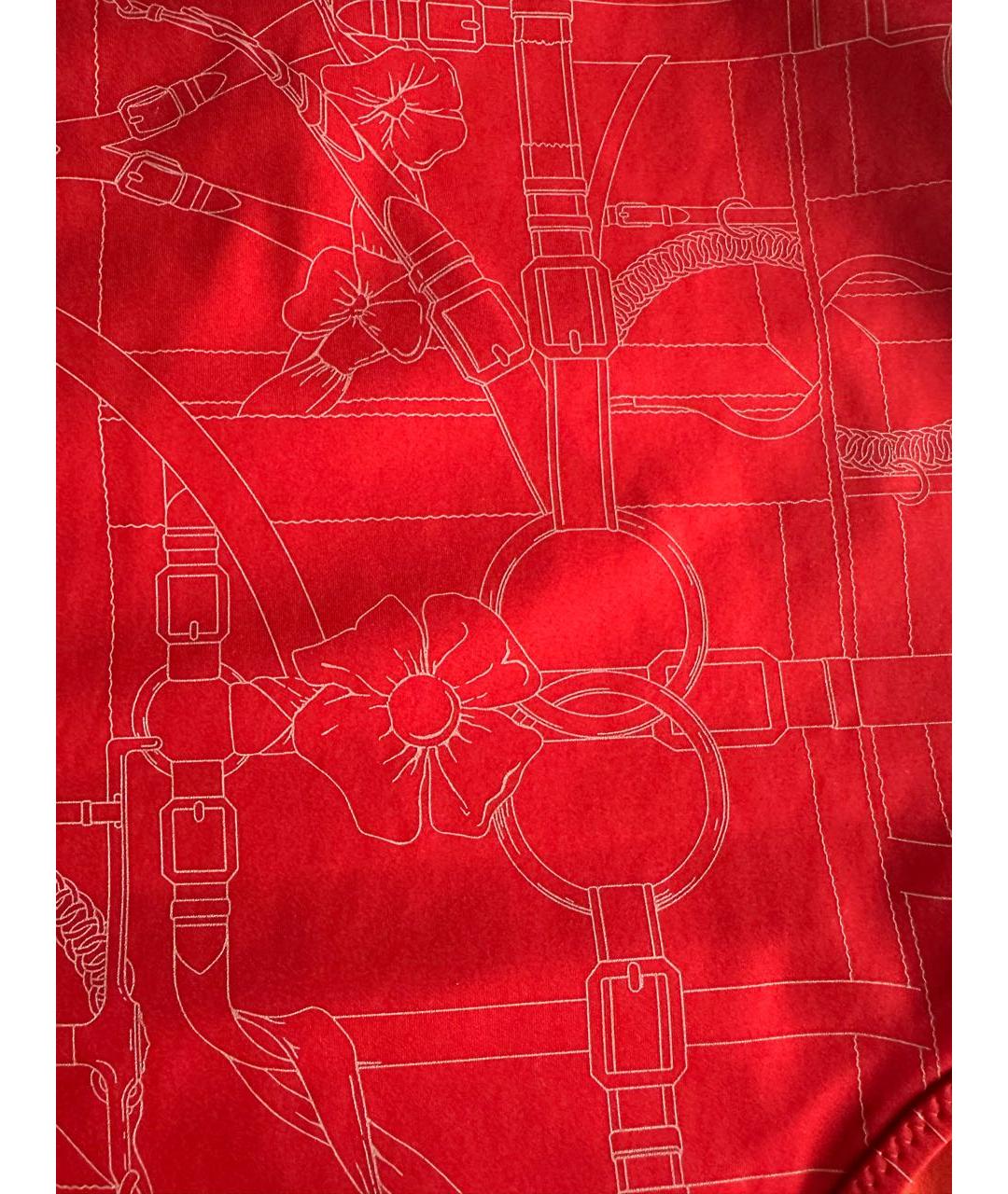 HERMES Красный полиамидовый купальник, фото 6