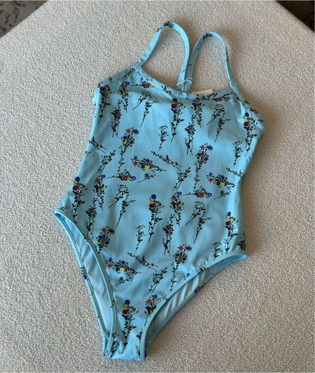 CHANEL Голубой купальник, фото 2