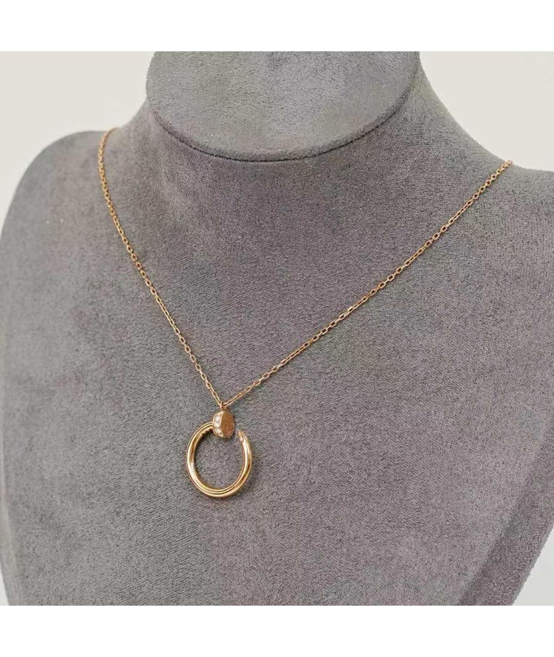 CARTIER Розовое колье из розового золота, фото 5