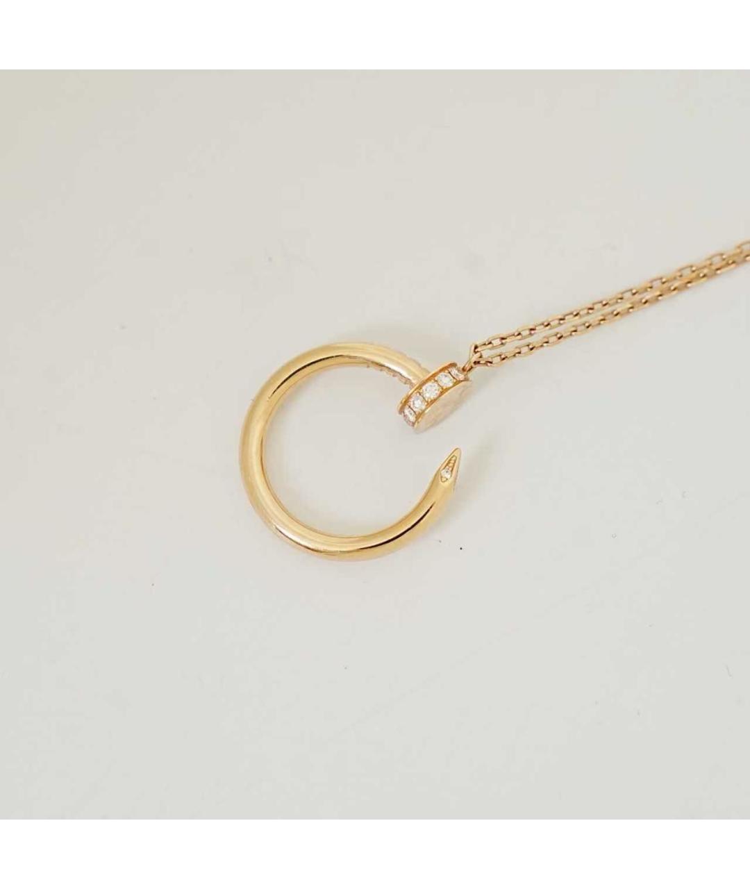 CARTIER Розовое колье из розового золота, фото 4