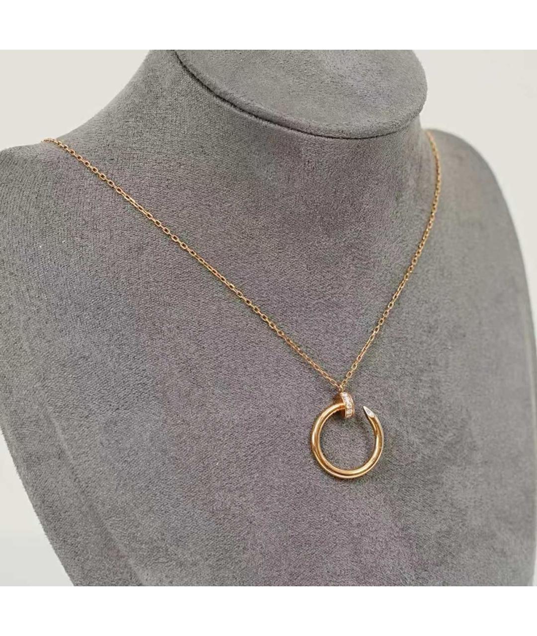 CARTIER Розовое колье из розового золота, фото 6