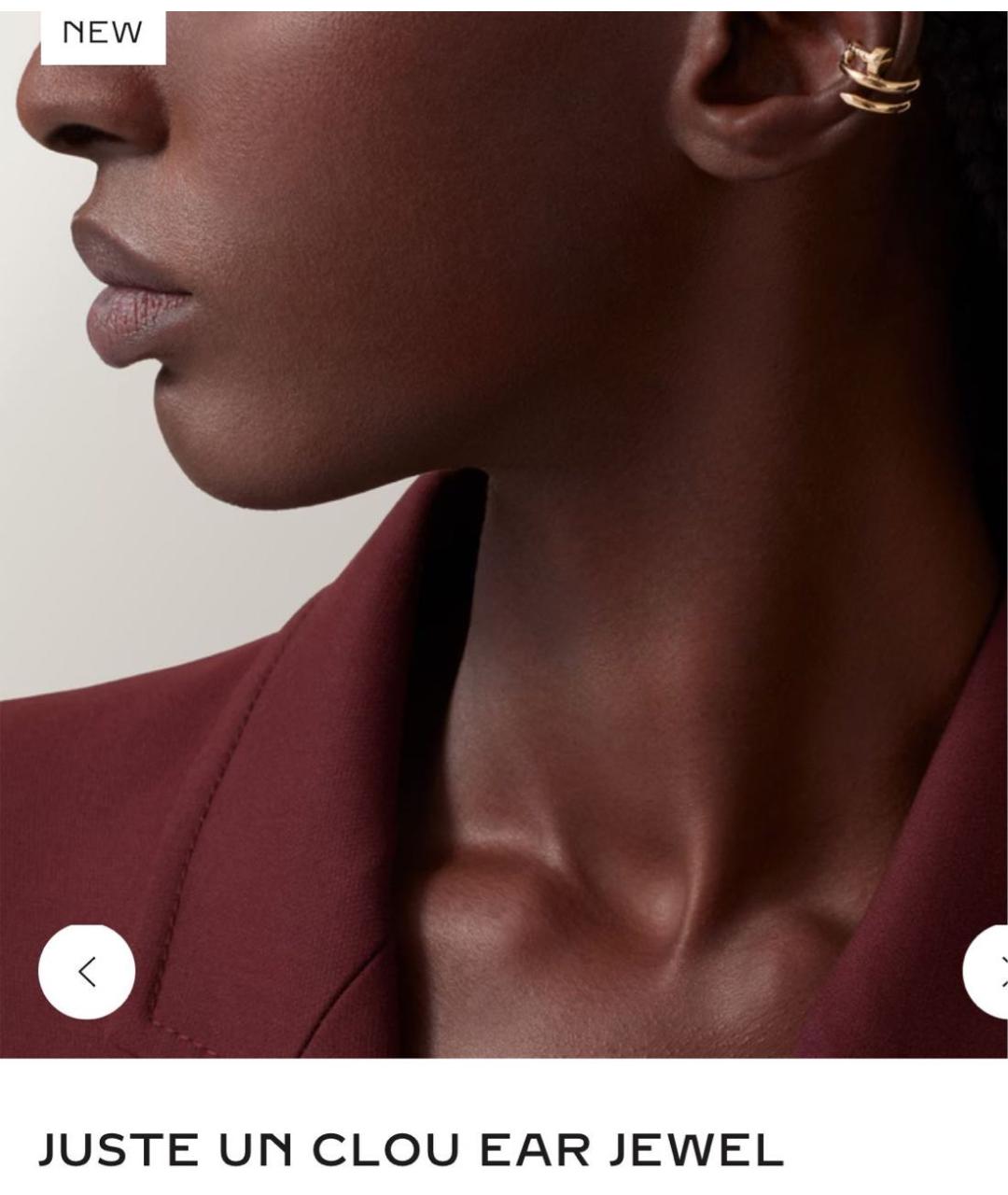 CARTIER Желтые серьги из желтого золота, фото 8