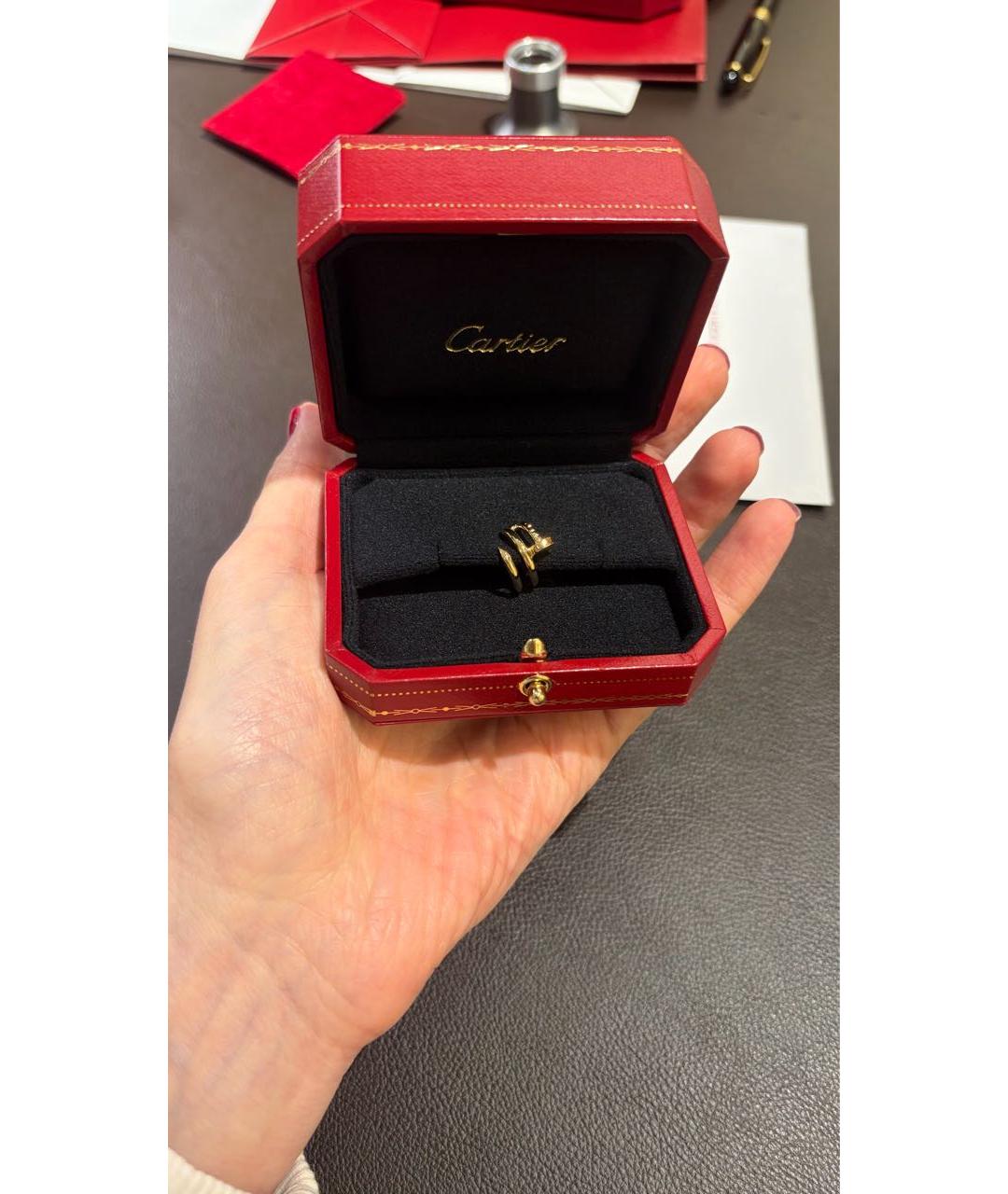 CARTIER Желтые серьги из желтого золота, фото 2