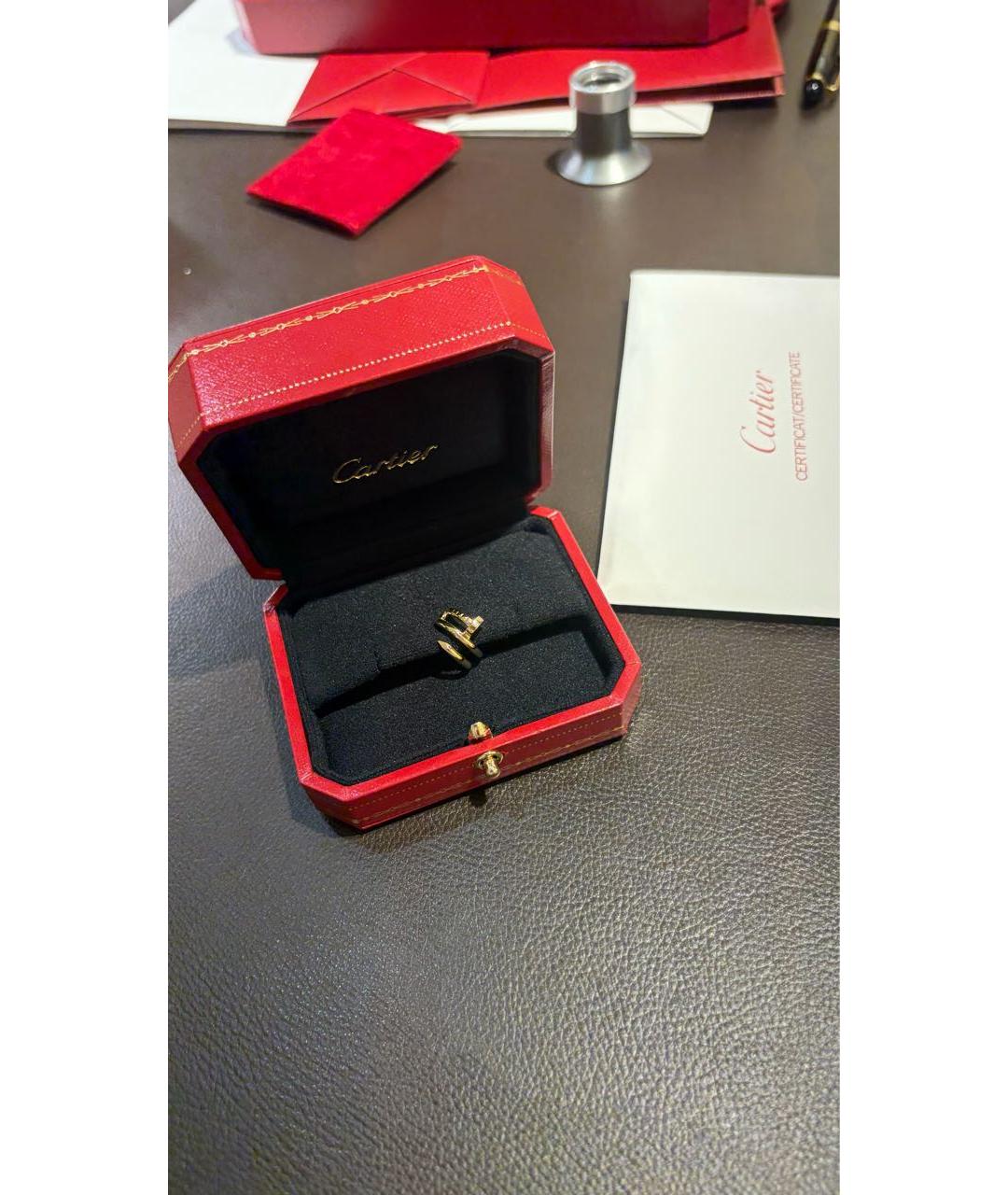 CARTIER Желтые серьги из желтого золота, фото 4