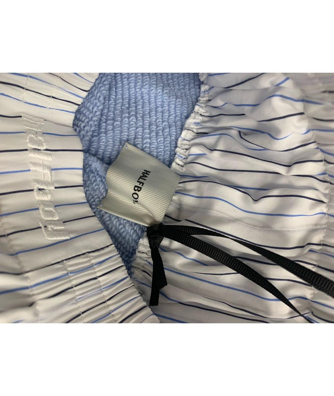 HALFBOY Голубые хлопковые спортивные брюки и шорты, фото 3