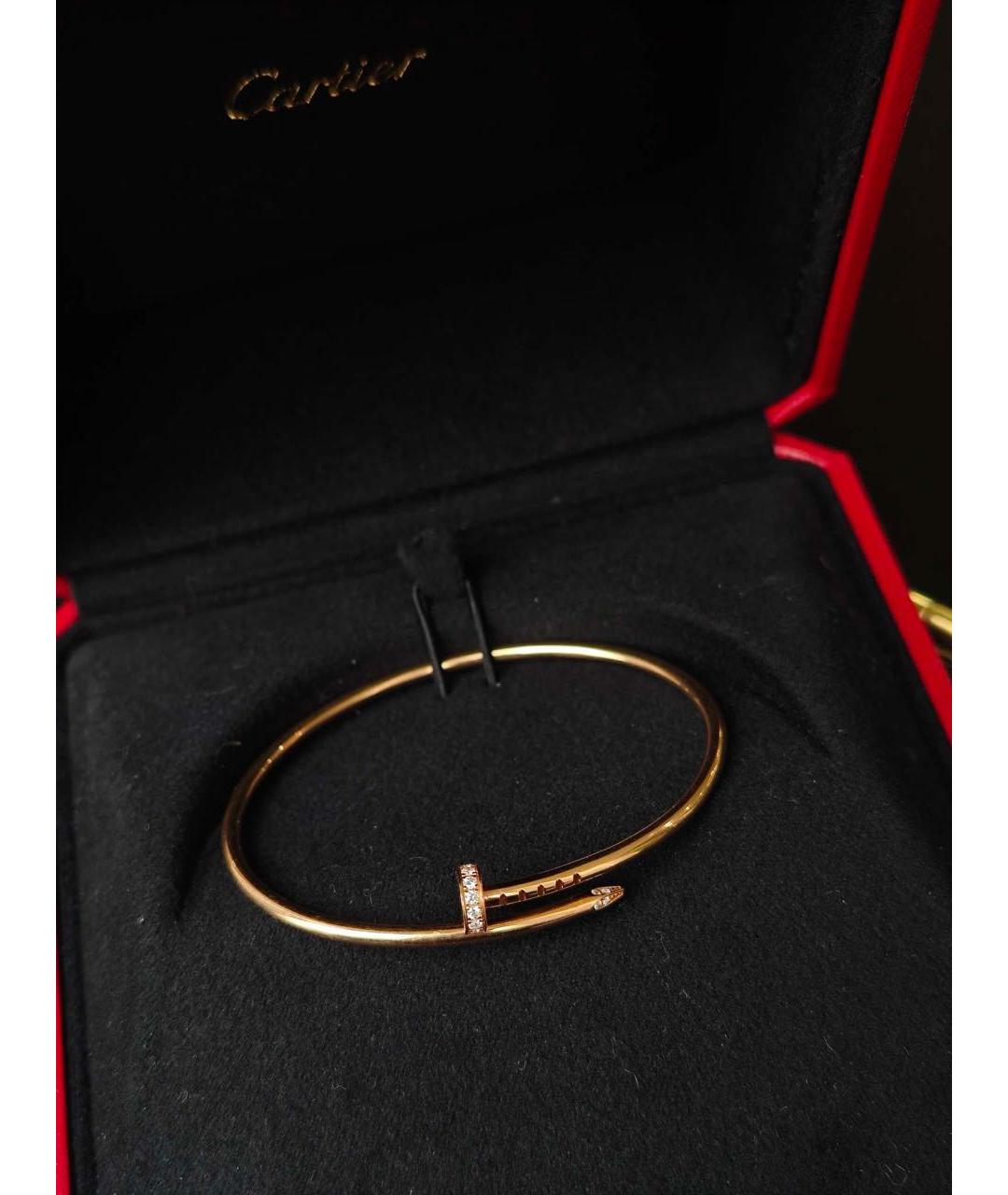 CARTIER Розовый браслет из розового золота, фото 2