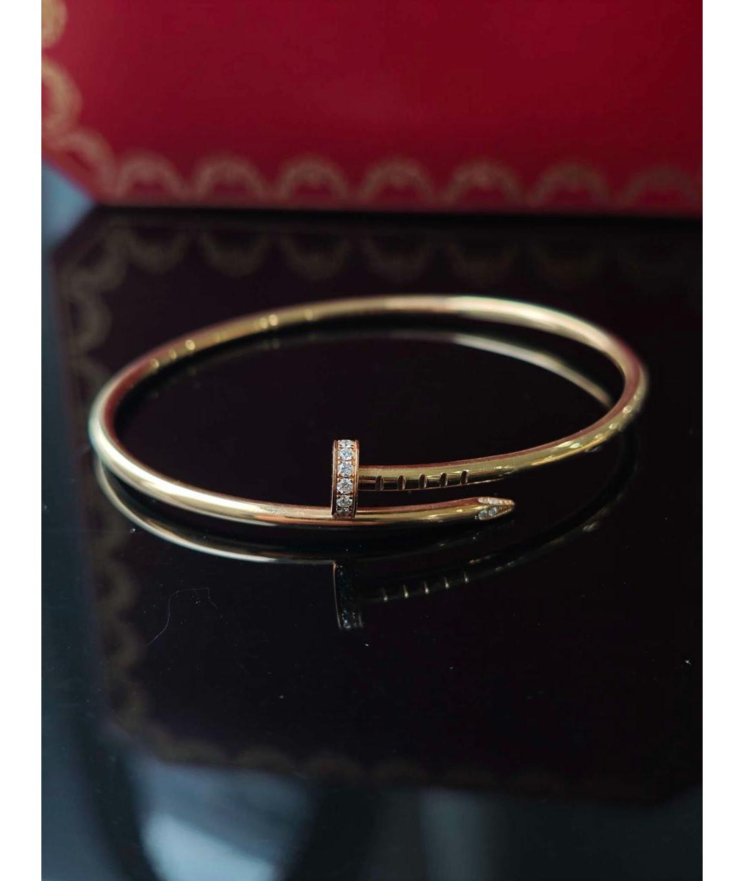 CARTIER Розовый браслет из розового золота, фото 3