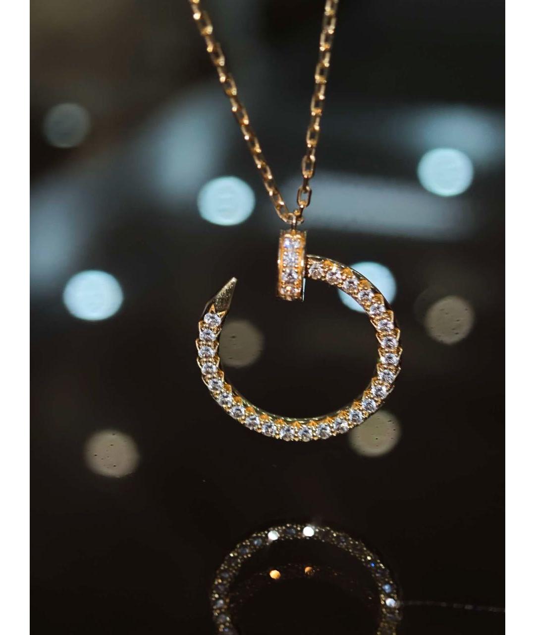 CARTIER Розовое колье из розового золота, фото 4