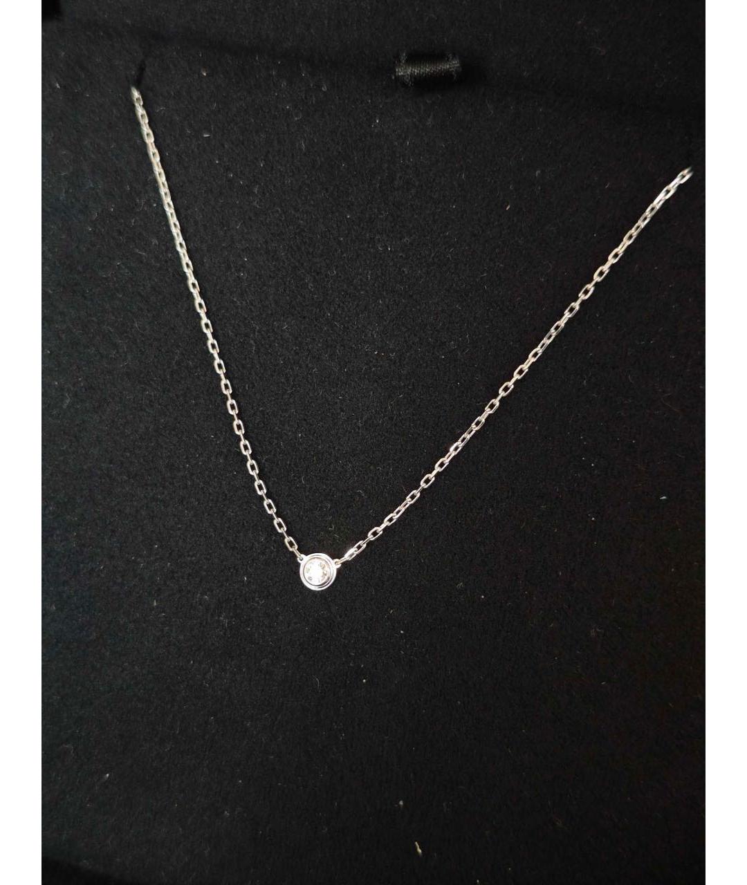 CARTIER Белое колье из белого золота, фото 5