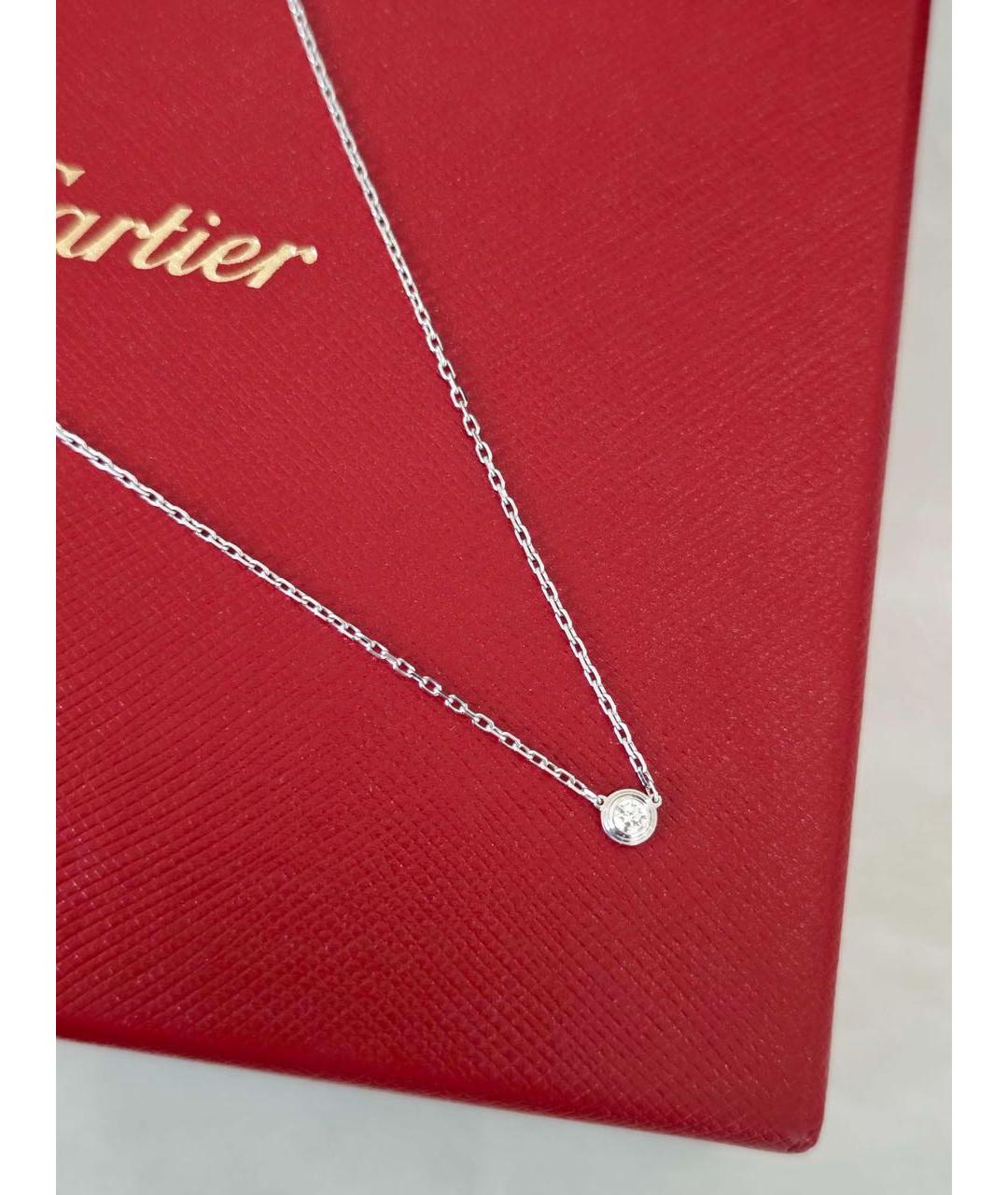 CARTIER Белое колье из белого золота, фото 2