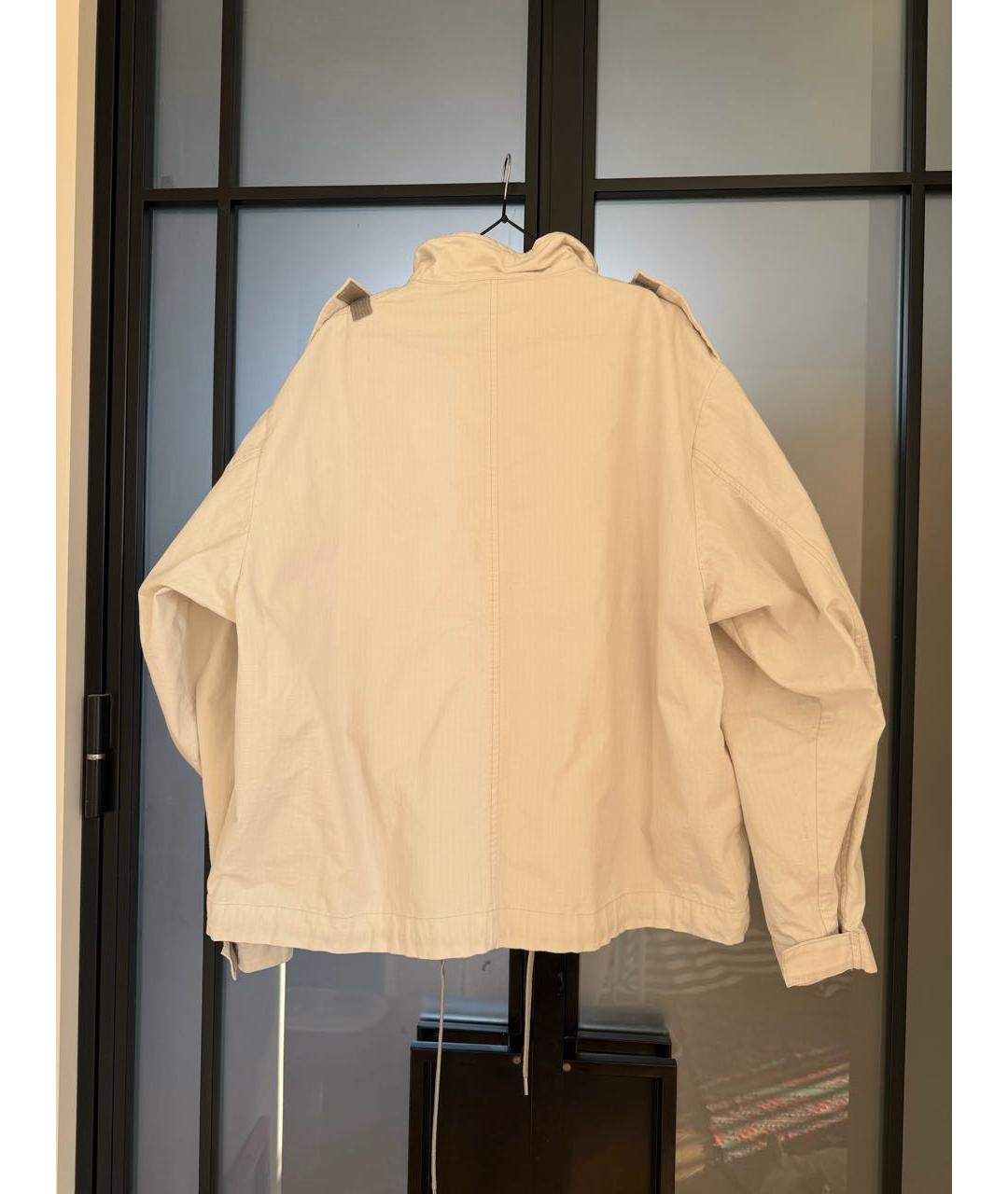 ACNE STUDIOS Бежевая хлопковая куртка, фото 2