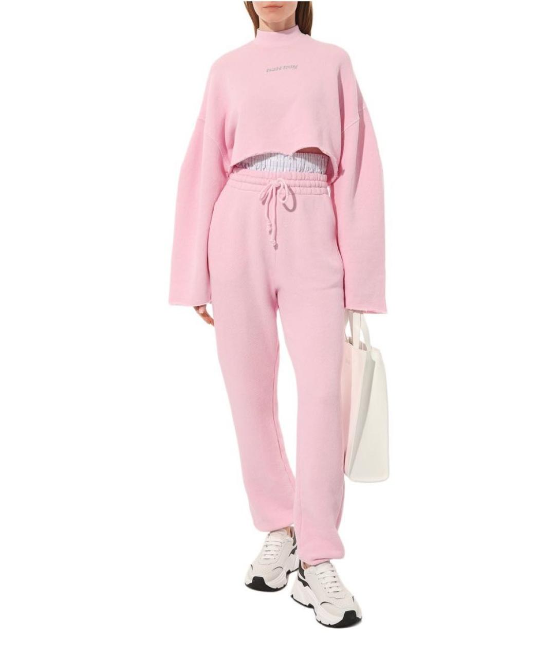 HALFBOY Розовые хлопковые спортивные брюки и шорты, фото 5