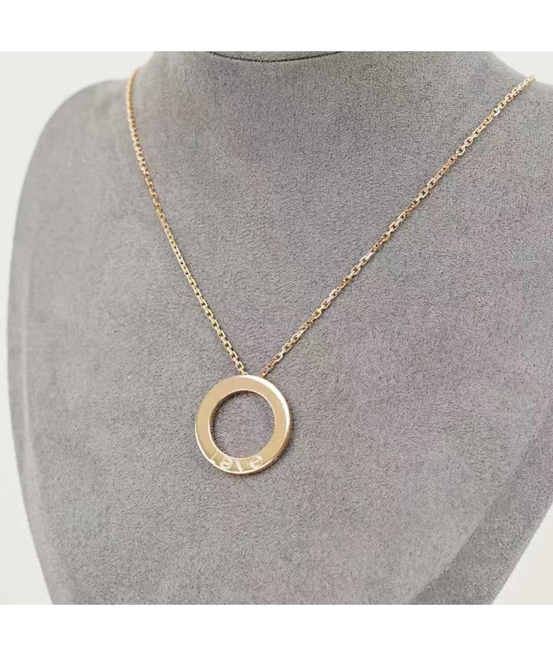 CARTIER Розовое колье из розового золота, фото 5