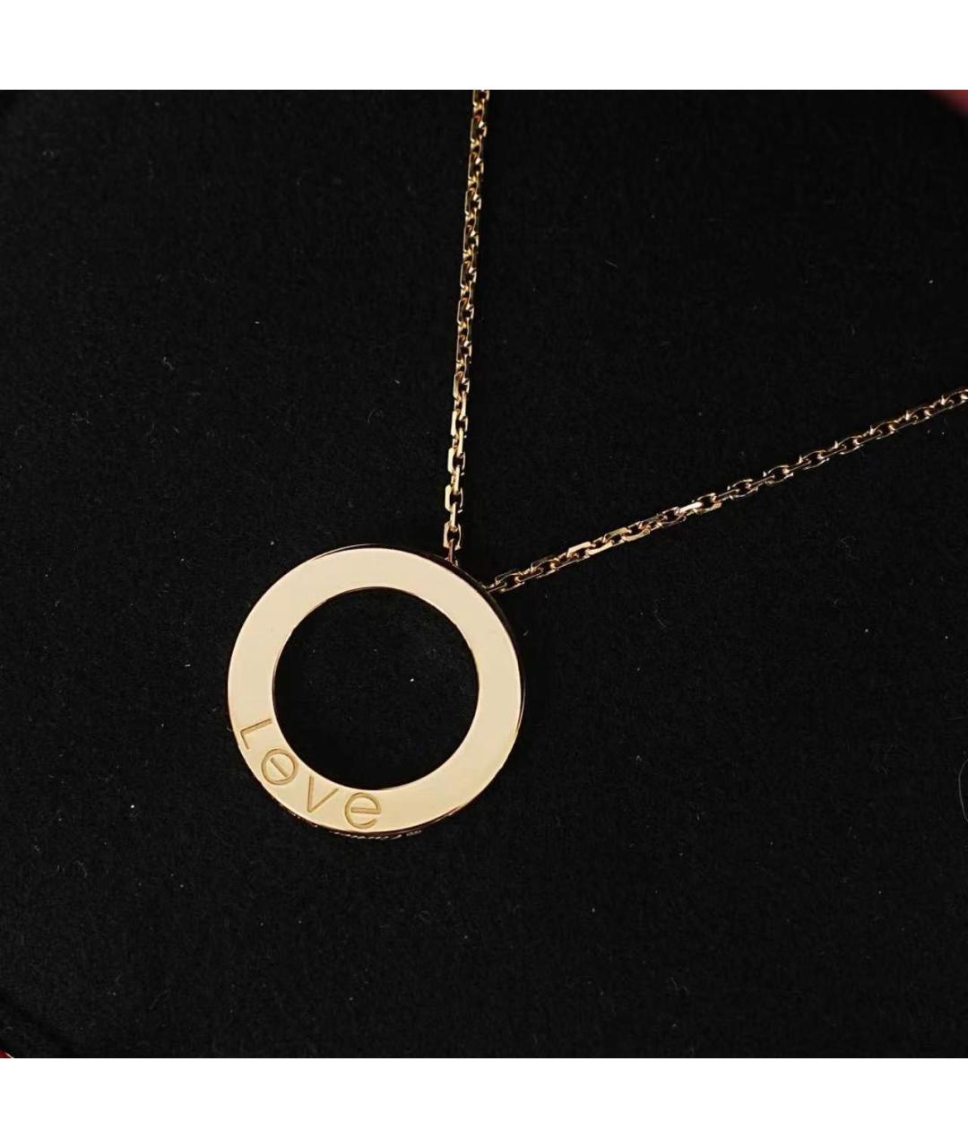 CARTIER Розовое колье из розового золота, фото 7