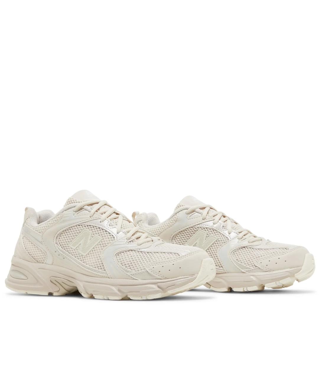 NEW BALANCE Бежевые текстильные кроссовки, фото 2