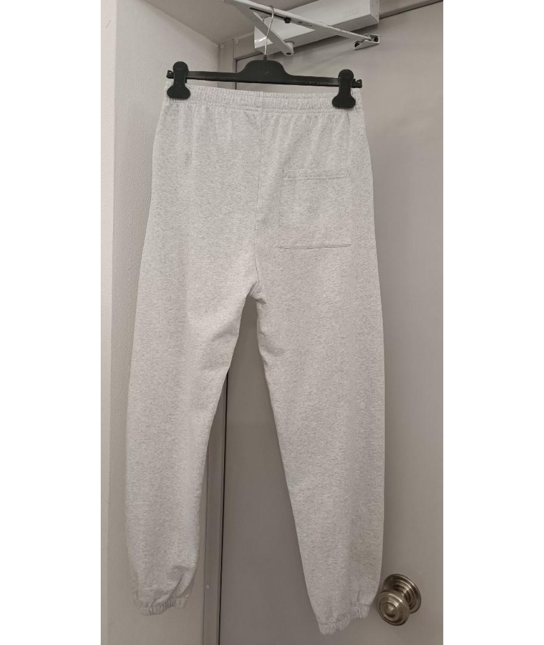 SPORTY AND RICH Серый хлопковый спортивные костюмы, фото 3