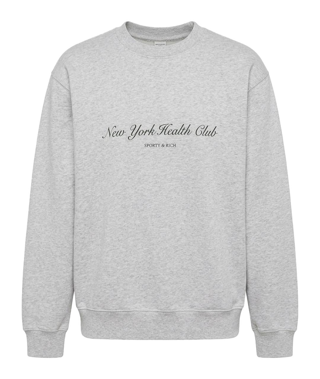 SPORTY AND RICH Серый хлопковый спортивные костюмы, фото 11