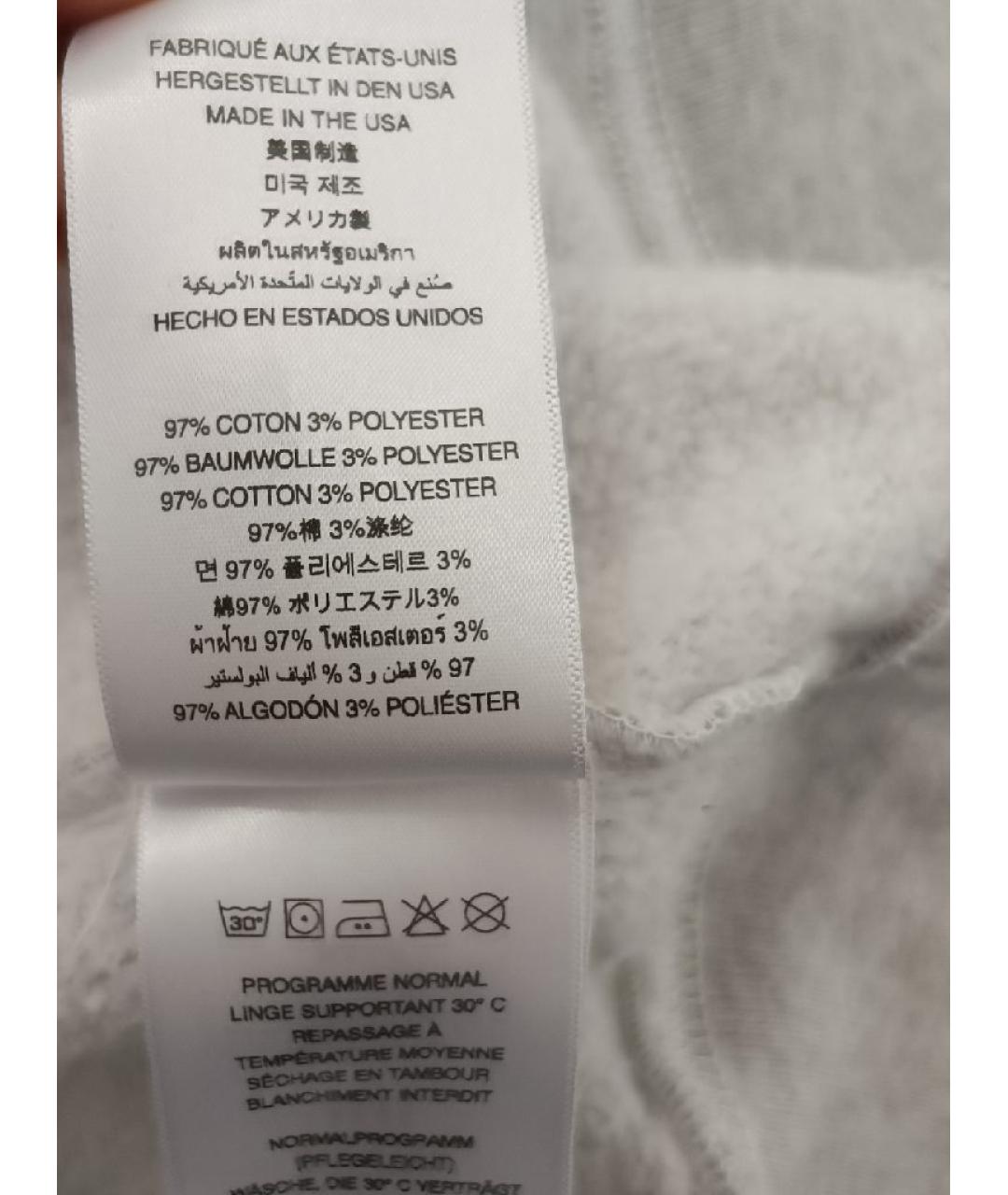 SPORTY AND RICH Серый хлопковый спортивные костюмы, фото 6