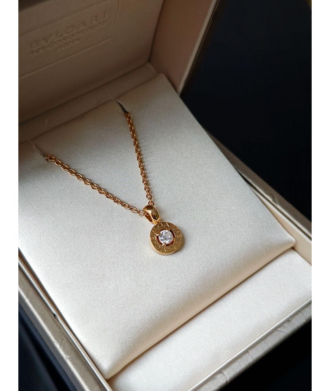 BVLGARI Розовое колье из розового золота, фото 2