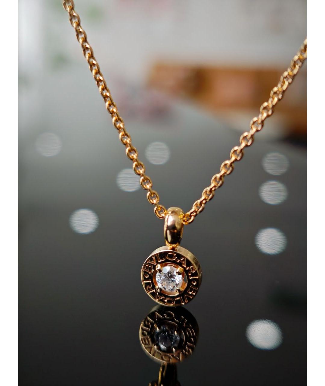 BVLGARI Розовое колье из розового золота, фото 4