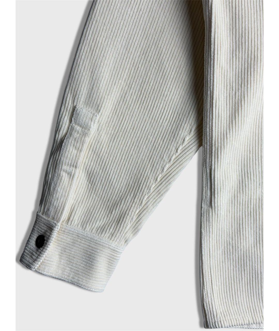 STONE ISLAND Бежевая хлопковая кэжуал рубашка, фото 4