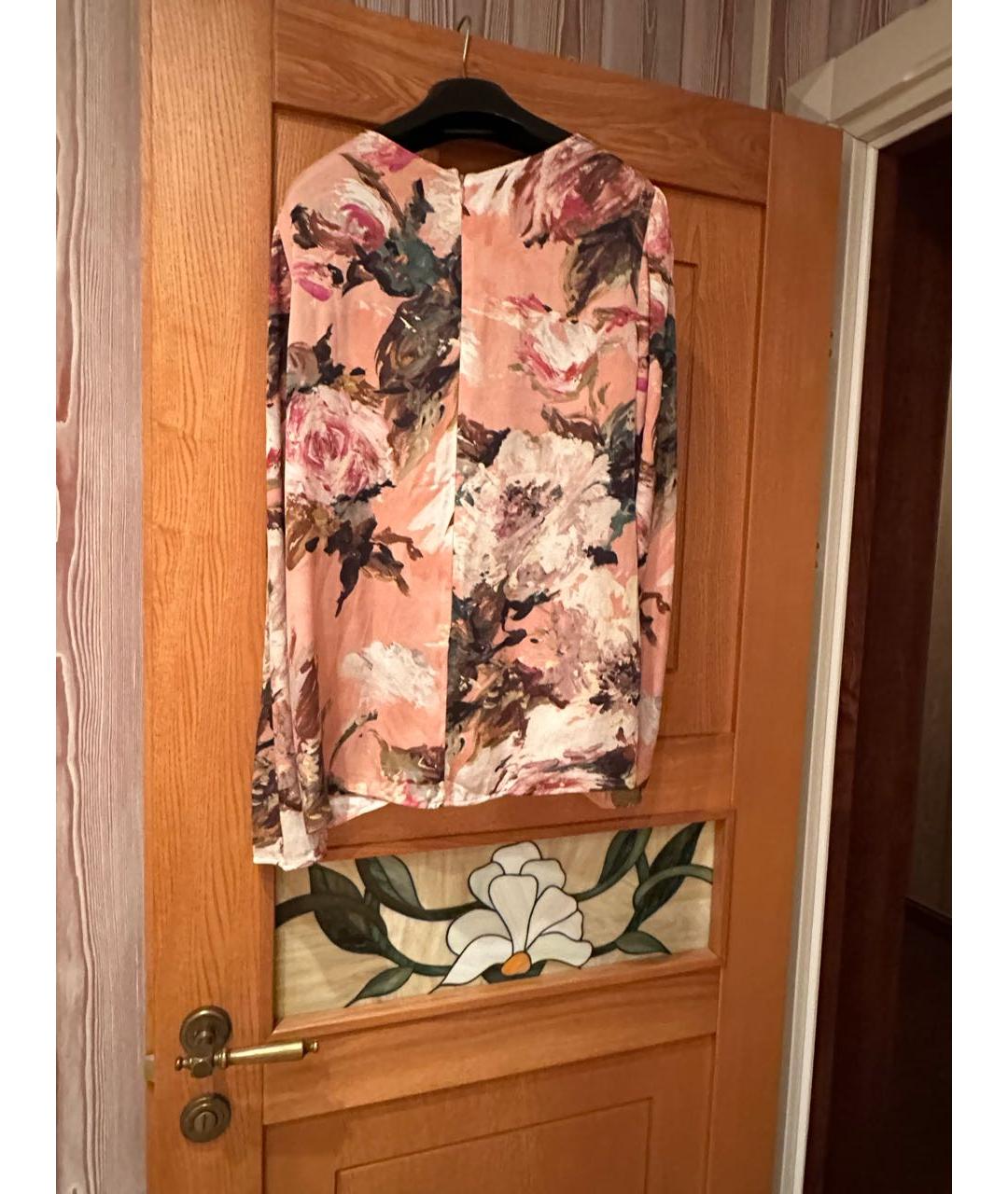 DOLCE&GABBANA Мульти шелковая блузы, фото 2