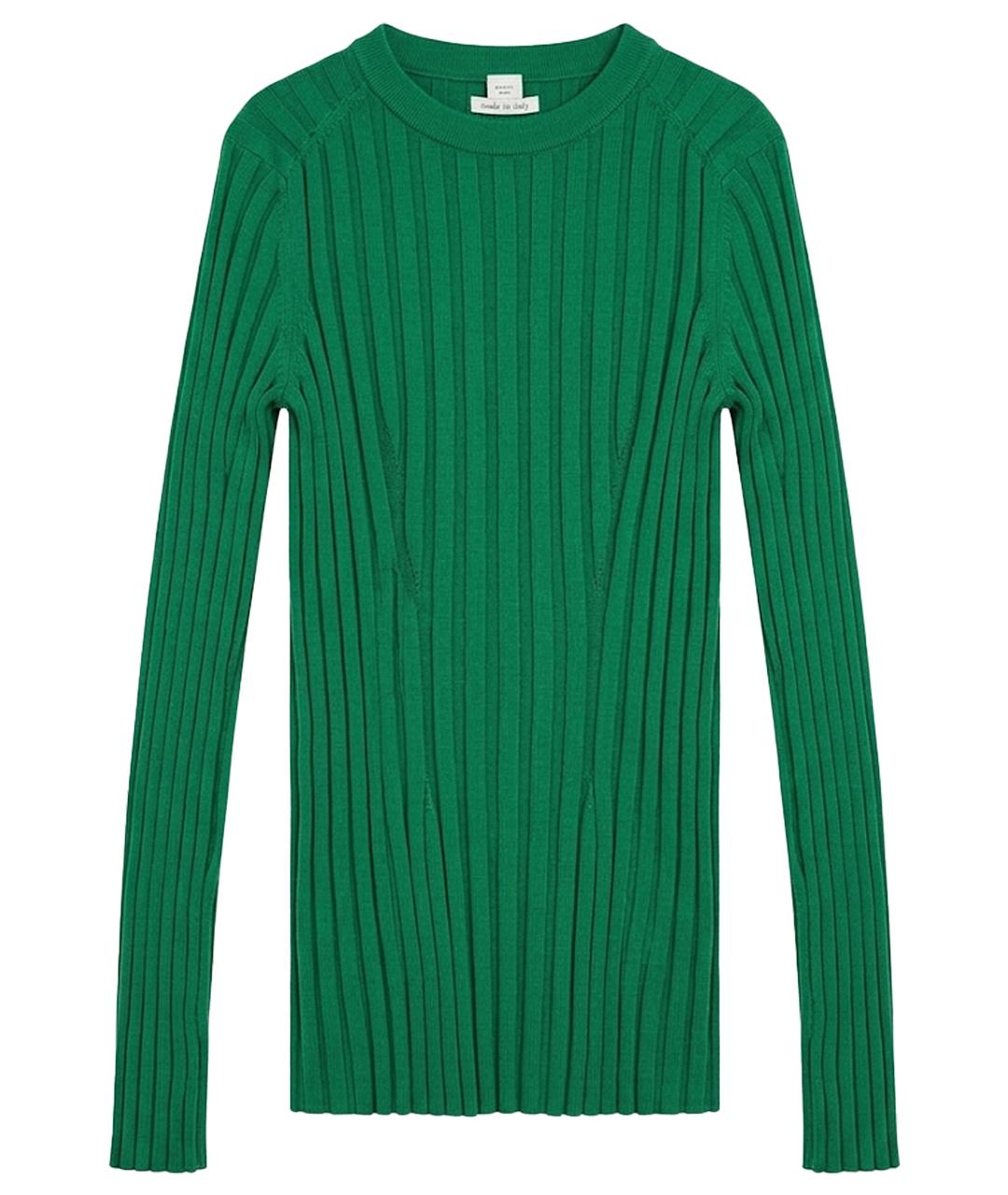 HERMES Зеленый вискозный джемпер / свитер, фото 1