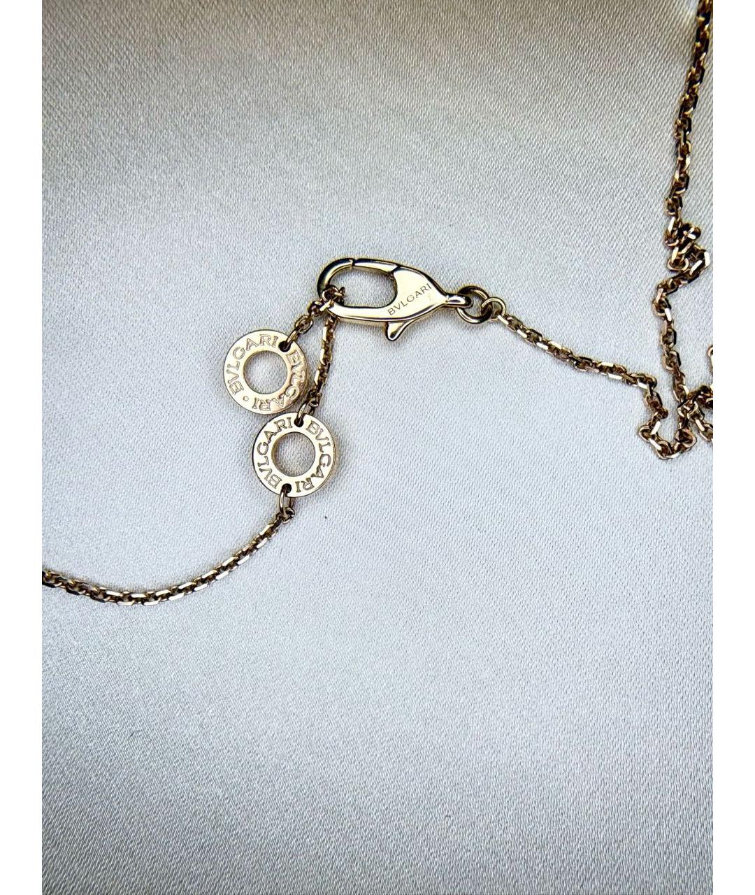 BVLGARI Красное колье из розового золота, фото 4