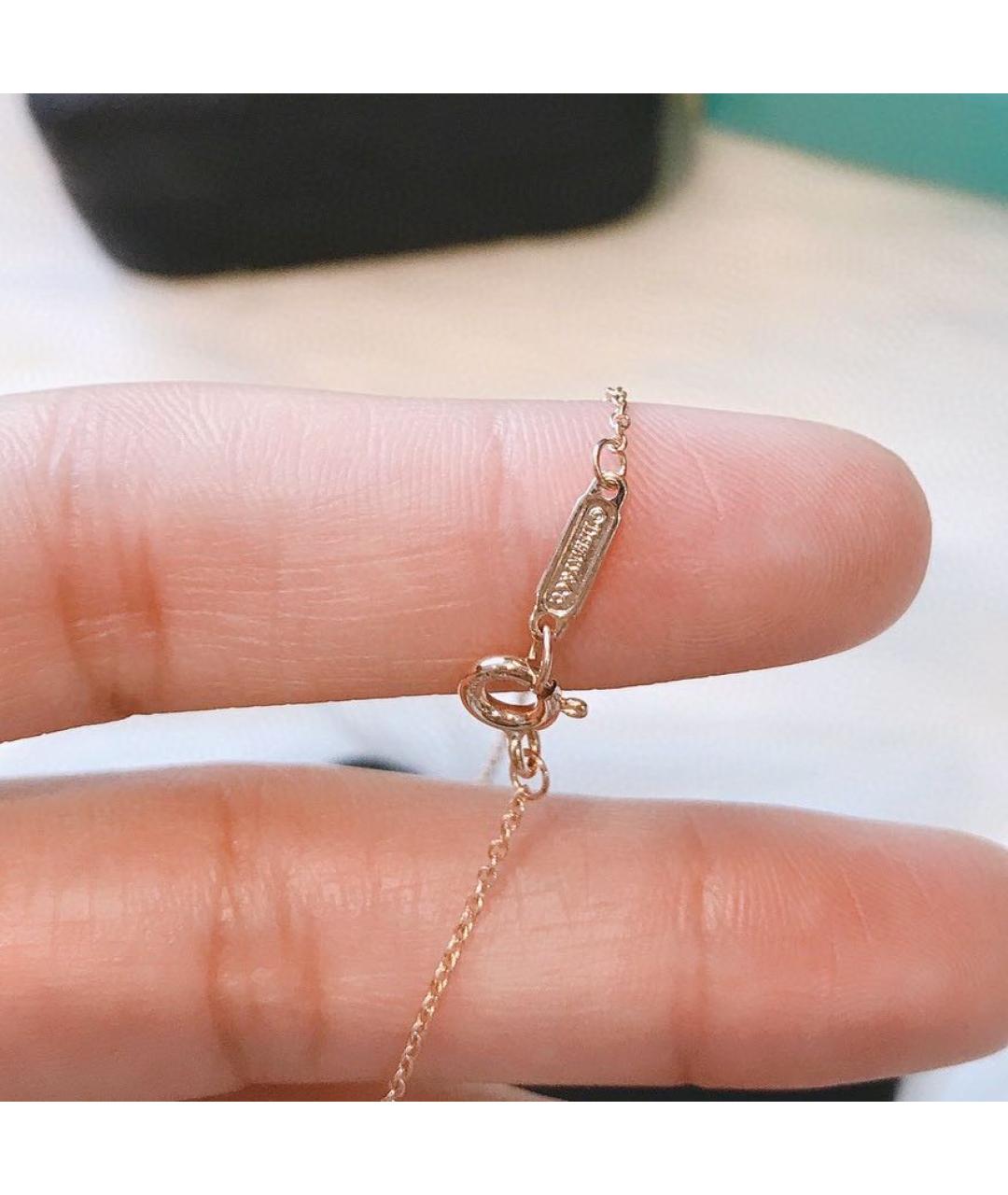 TIFFANY&CO Розовое колье из розового золота, фото 5