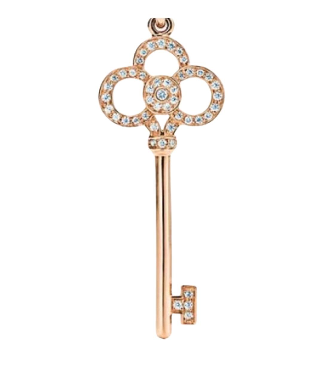 TIFFANY&CO Розовое колье из розового золота, фото 1