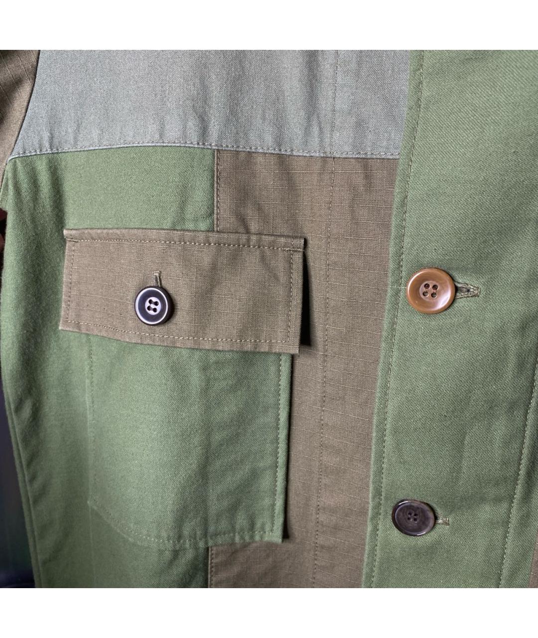 WTAPS Зеленая хлопковая куртка, фото 7