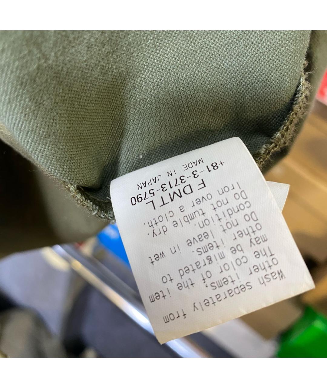 WTAPS Зеленая хлопковая куртка, фото 8