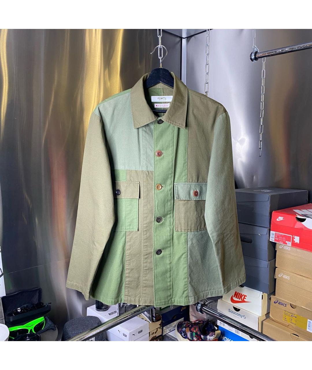 WTAPS Зеленая хлопковая куртка, фото 9