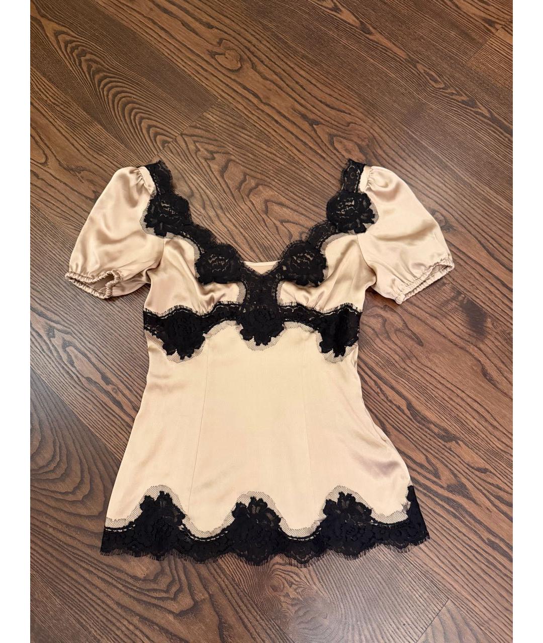 DOLCE&GABBANA Шелковая майка, фото 6