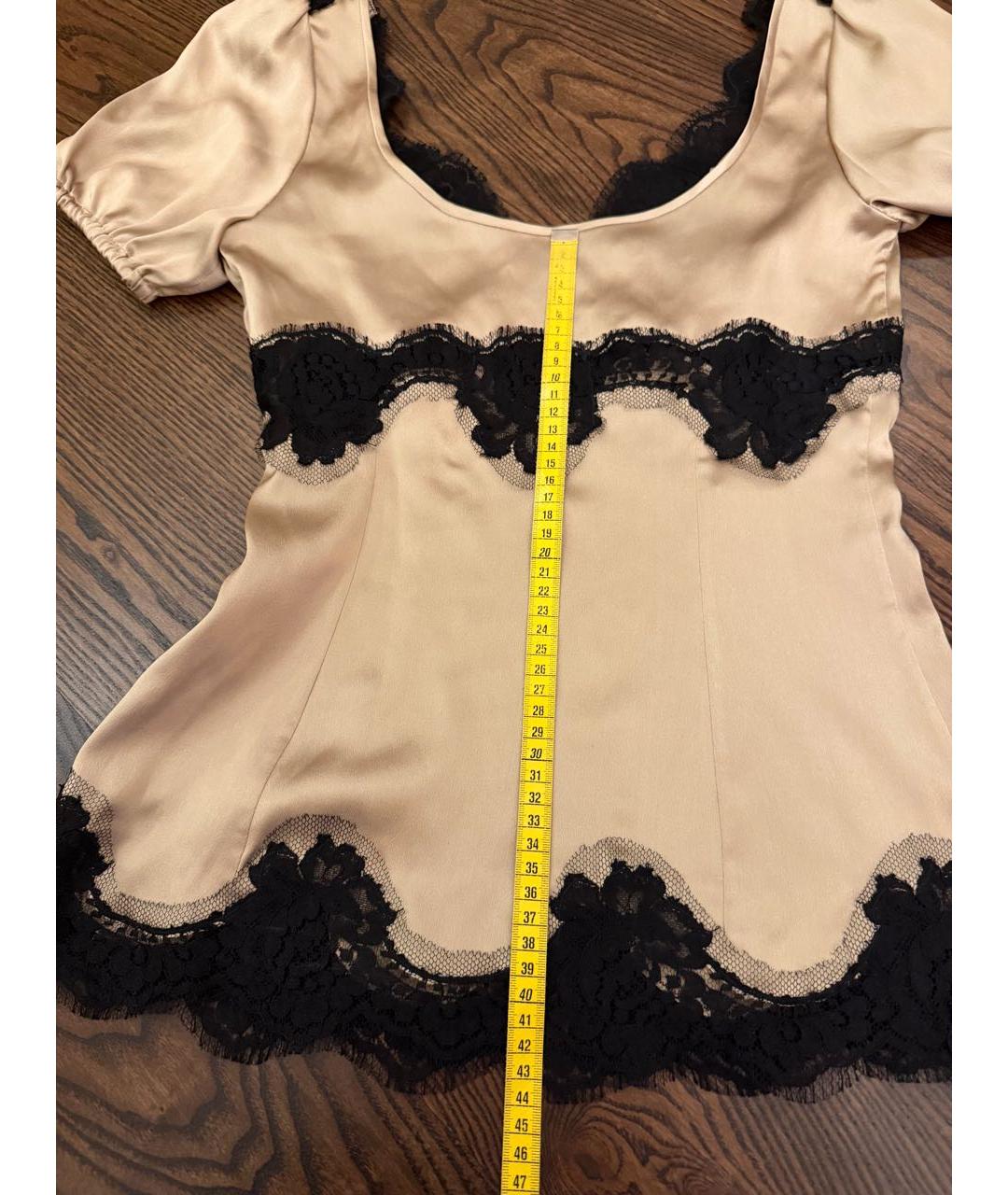 DOLCE&GABBANA Шелковая майка, фото 5