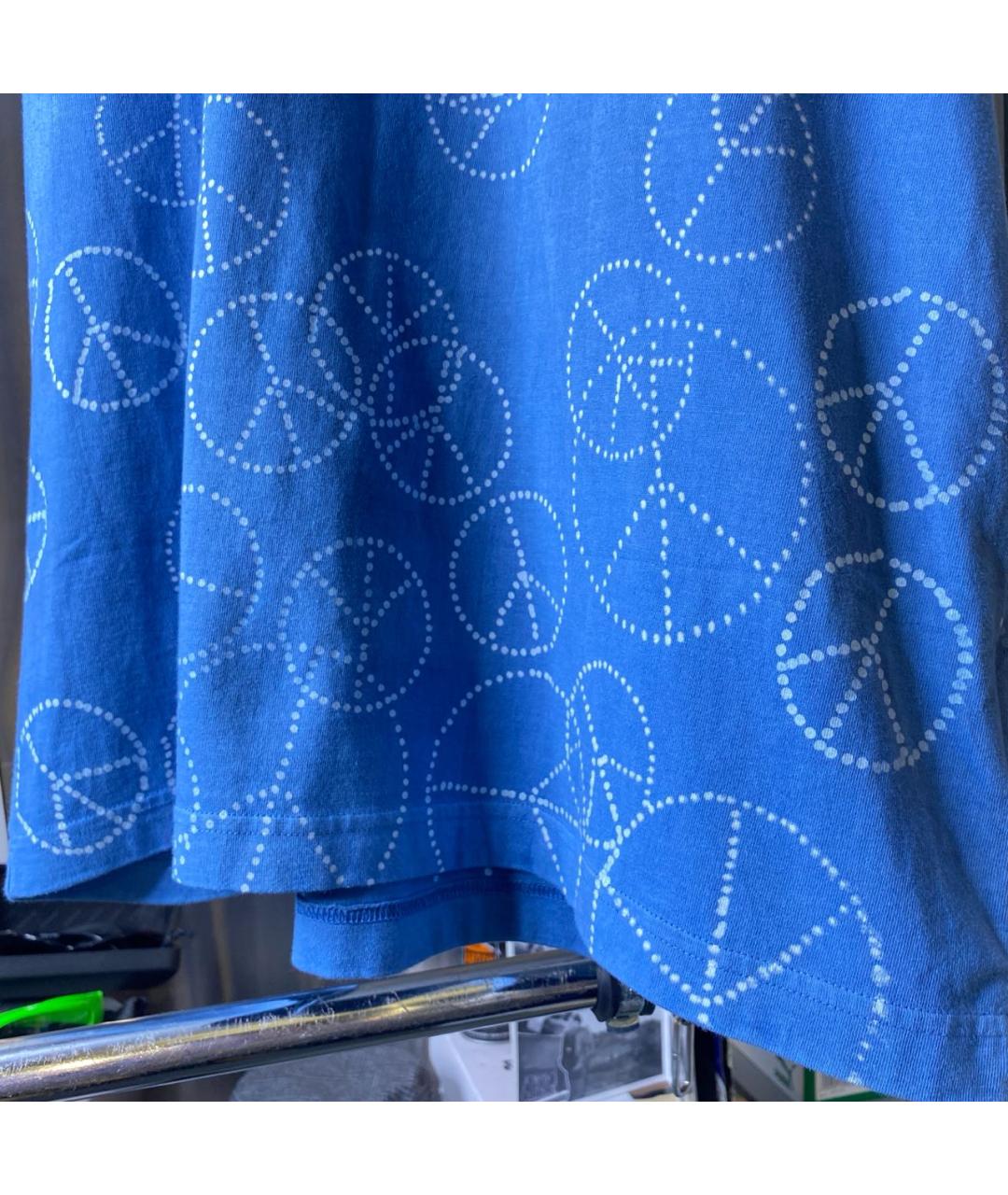 STORY mfg. Синяя хлопковая футболка, фото 5