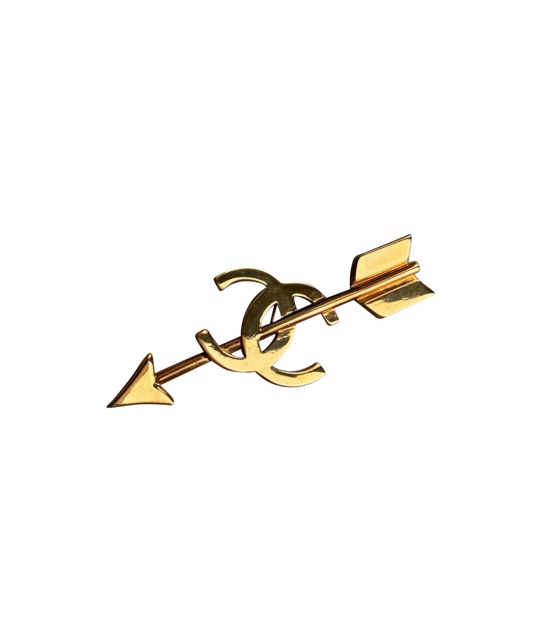 CHANEL Золотая булавка / брошь, фото 1