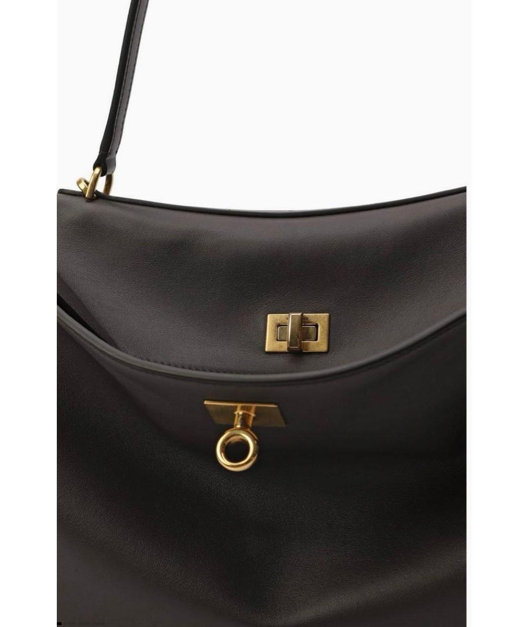 BALENCIAGA Коричневая кожаная сумка тоут, фото 5