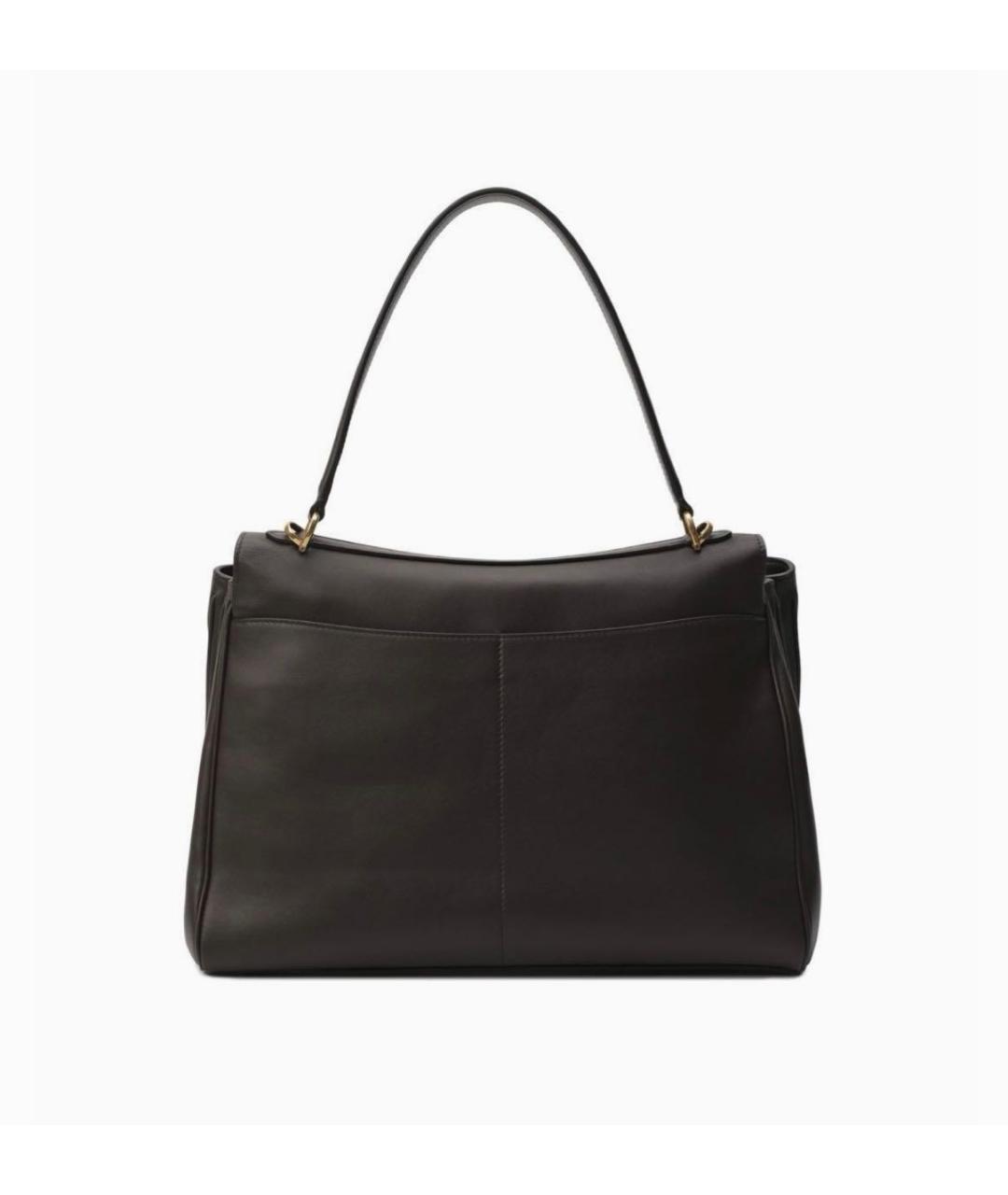 BALENCIAGA Коричневая кожаная сумка тоут, фото 3