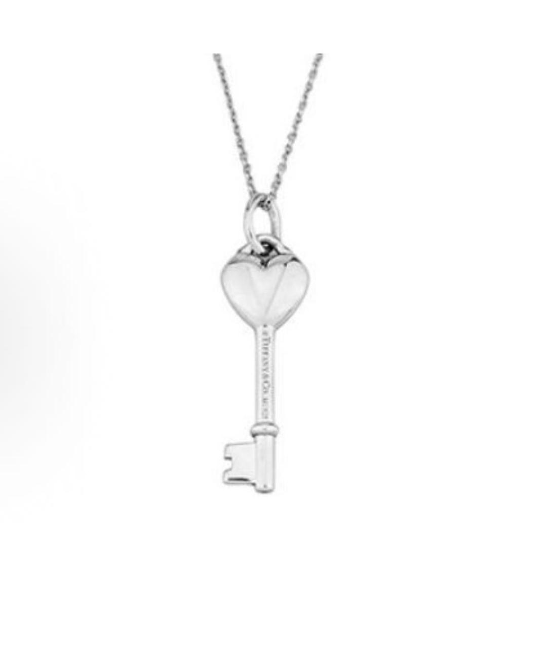 TIFFANY&CO Бирюзовая серебряная подвеска, фото 2