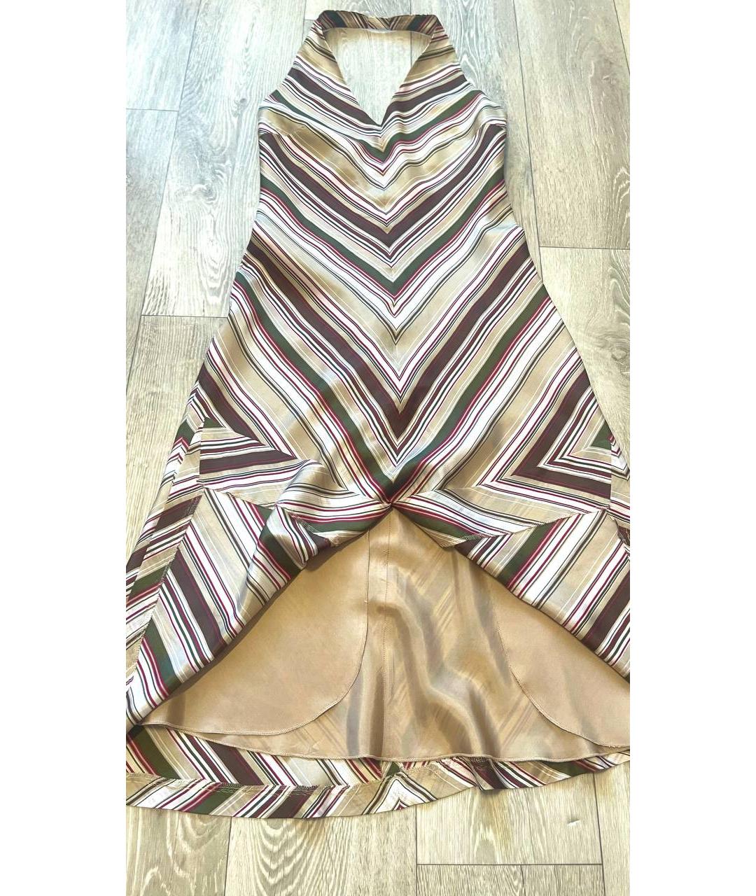 SONIA RYKIEL Мульти шелковый сарафан, фото 5