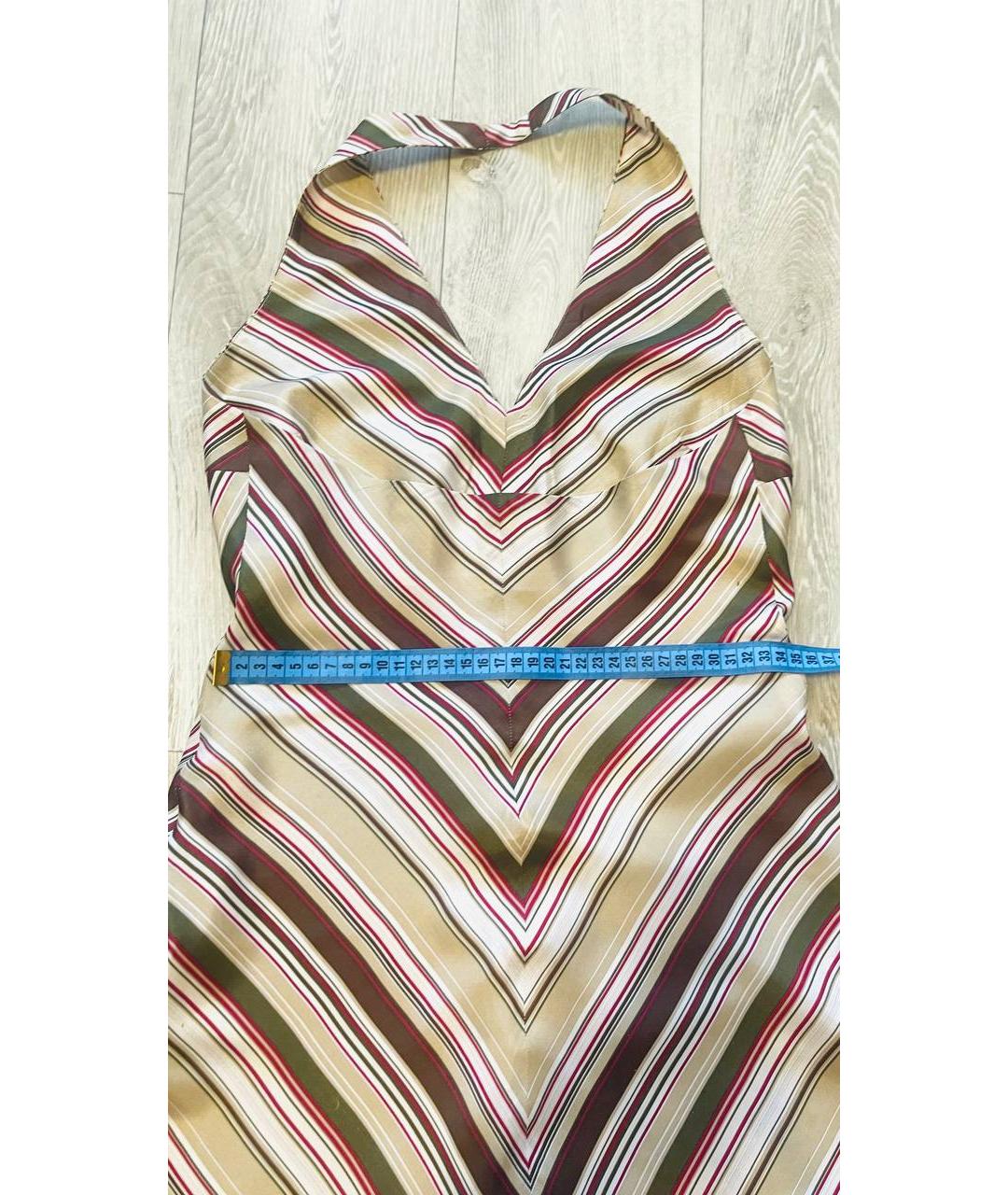 SONIA RYKIEL Мульти шелковый сарафан, фото 9