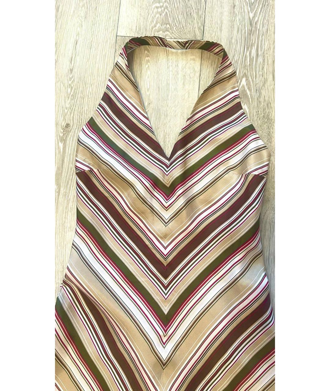 SONIA RYKIEL Мульти шелковый сарафан, фото 4