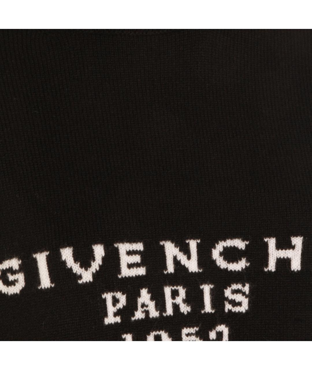 GIVENCHY Черный шерстяной джемпер / свитер, фото 3