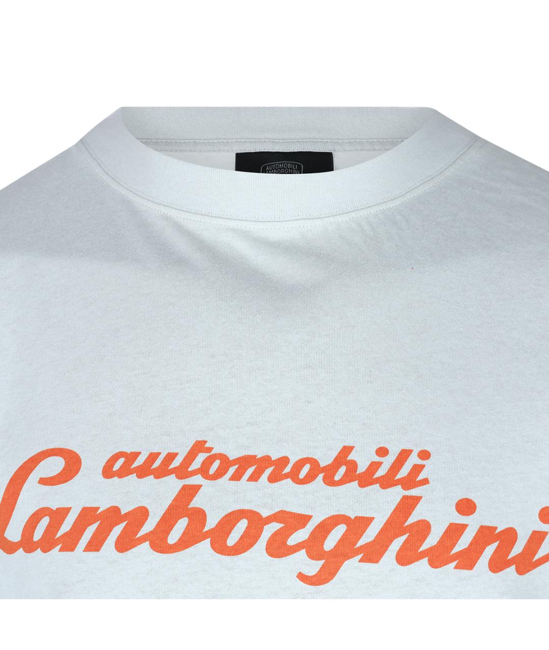 BALENCIAGA Белая хлопковая футболка, фото 3