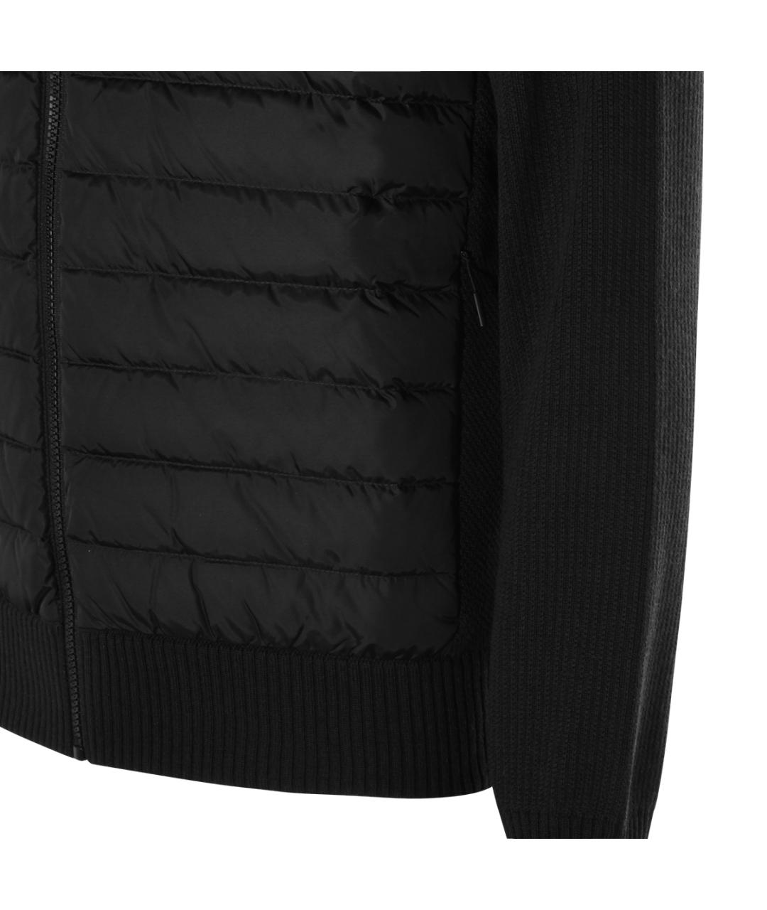 CANADA GOOSE Черная шерстяная куртка, фото 3